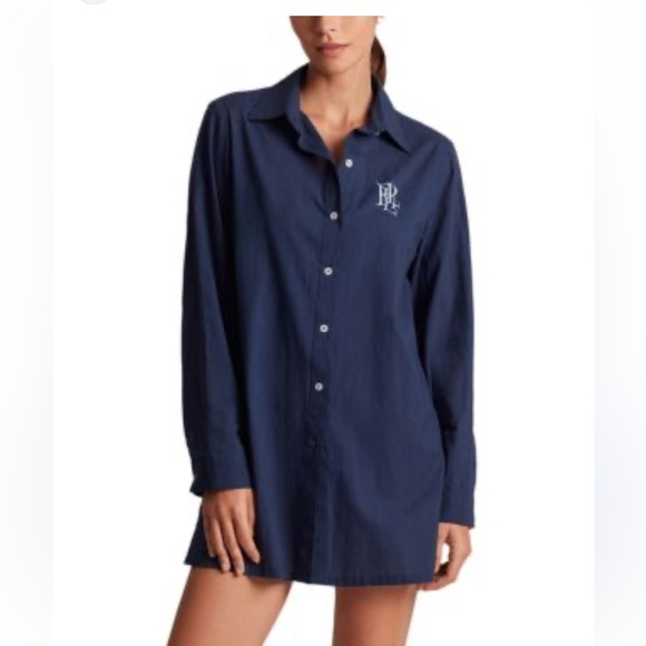 Ralph Lauren Embroidered Cover-Up Shirt XS - Picture 1 of 10